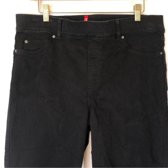 SPANX by Sara Blakely Ankle Skinny Jeans, Clean Black - Picture 8 of 16